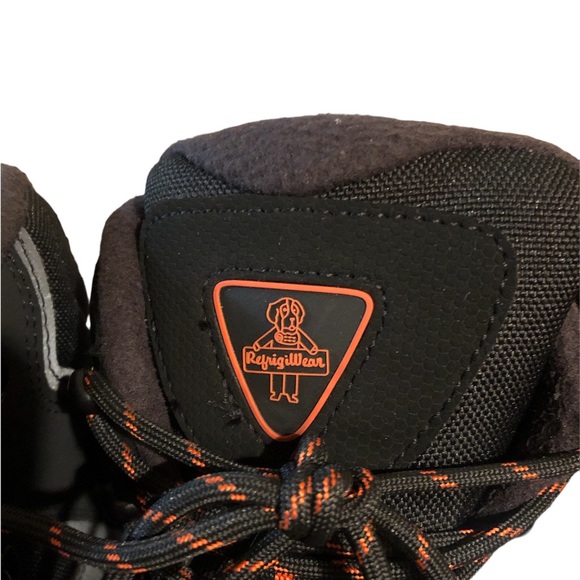 SOLD Work-boots Black Men 9M Great uses for Snow, Warehouse, Anti Slip - Picture 8 of 11